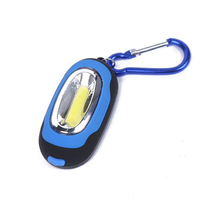 48405 – FLASHLIGHT WHITE WITH KEYCHAIN INCLUDES 2 CR2032 BATTERIES