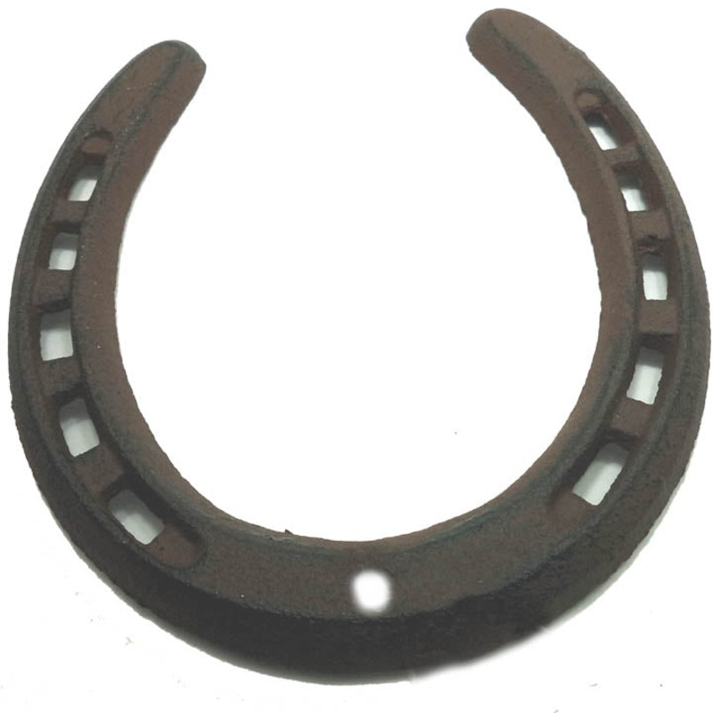 51.618 – HORSE SHOE CAST IRON 13X12X.8CM LARGE
