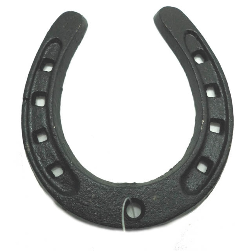 51.857 – HORSE SHOE BLACK 8.8X10X.6CM SMALL