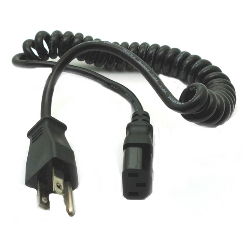 5793 – INST CORD 3/18 6FT CURLY BLK SVT PLUG 5-15P TO FEM C13
