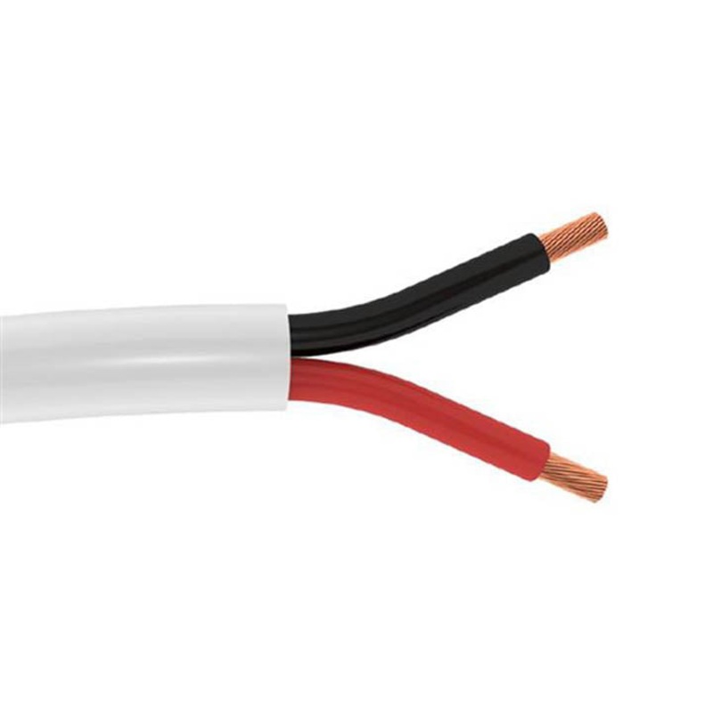 601128 – SPEAKER WIRE IN-WALL 14AWG 2C 49FT CL2 FT4 WHT