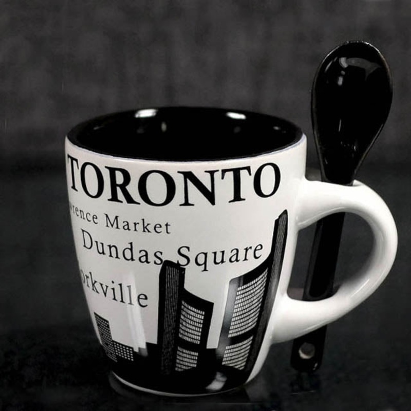 643 – TORONTO ESPRESSO CUP AND SPOON