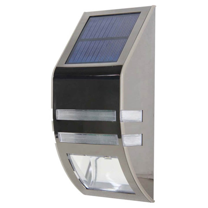 72511 – LED LIGHT SOLAR W/MOTION SENSOR WALLMOUNT WATERPOOF IP65 OUTDOOR (2 pcs/pkg)