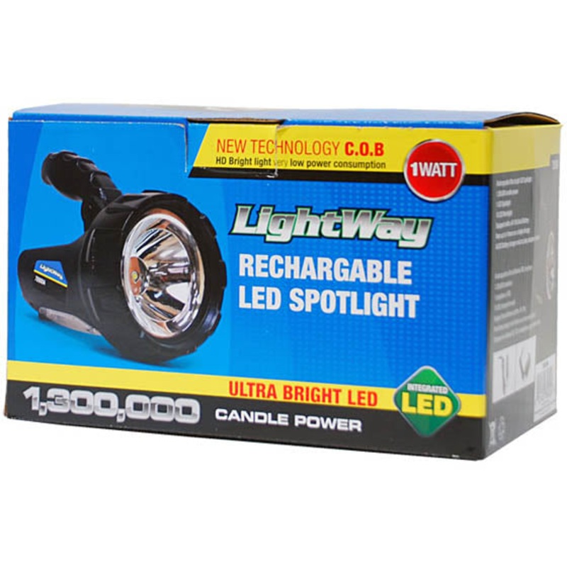 789004 – SPOTLIGHT 1.3 MILLION CANDLE RECHARGEBLE