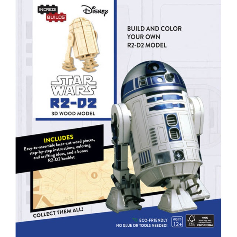 I-980279 – STAR WARS R2-D2 3D WOOD MODEL