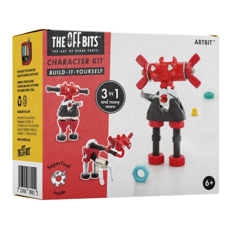 OB0404 – OFFBITS 3 IN 1 ARTBIT CHARACTER KIT