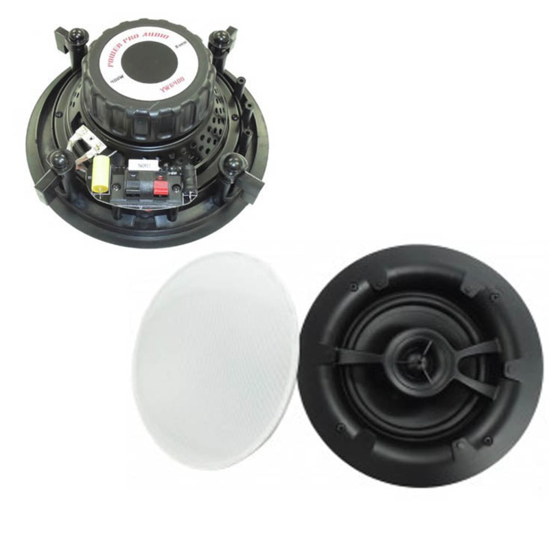 YW-6400 – SPEAKER CEILING MOUNT 8R 400W MAX 6.5IN 89DB 50-20KHZ