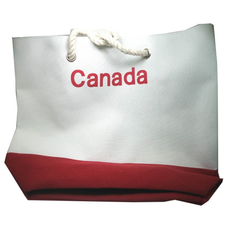 01312 – CANADA/TORONTO SOUVENIR TOTE BAG 17X16IN