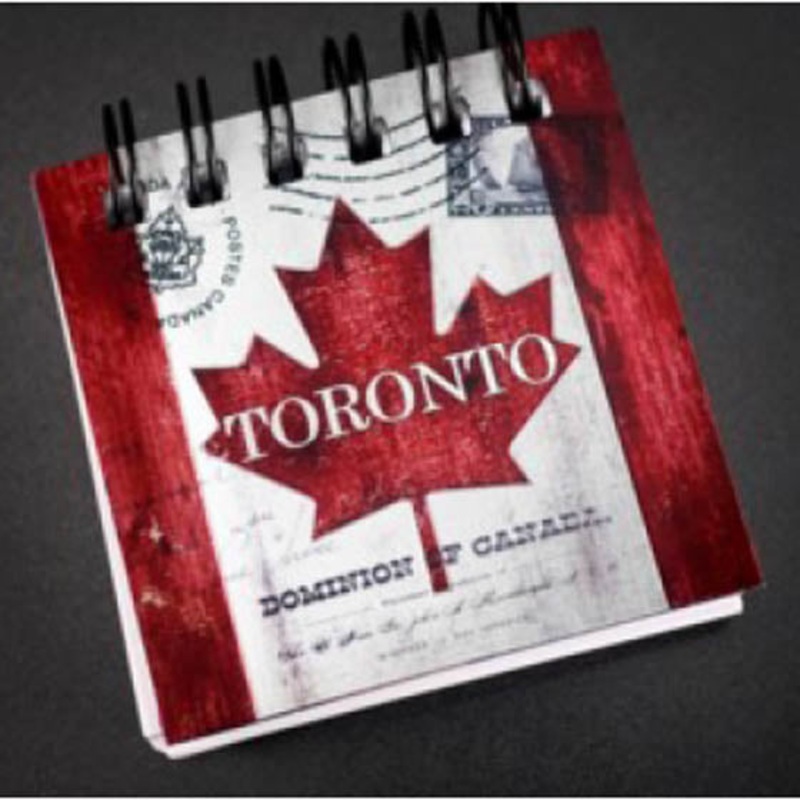 01514 – TORONTO SOUVENIR FRIDGE MAGNET NOTE PAD