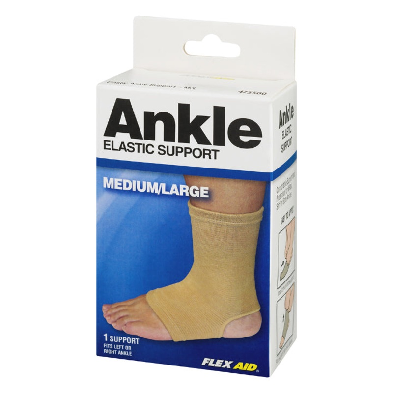 475500 – ANKLE ELASTIC SUPPORT MEDIUM/LARGE