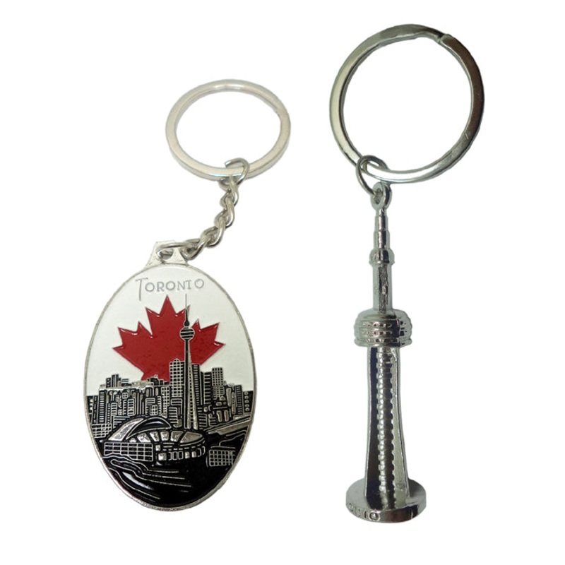 KC-104 – CANADA SOUVENIR KEYCHAIN ASSORTED DESIGN