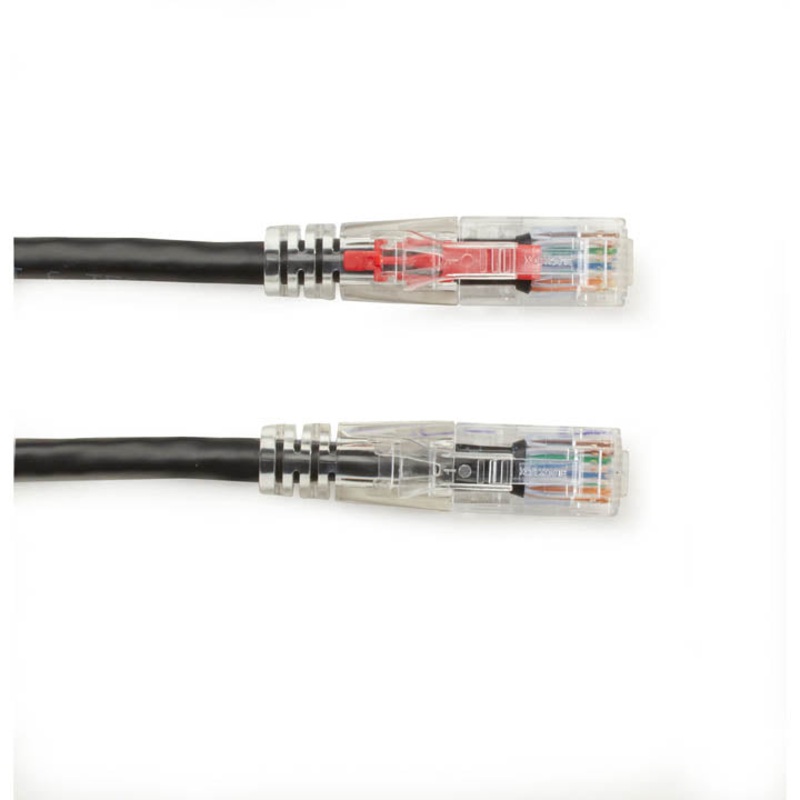 LUTP-4P5-3BLK – PATCH CORD CAT5E BLK 3FT LOCKABLE CABLE