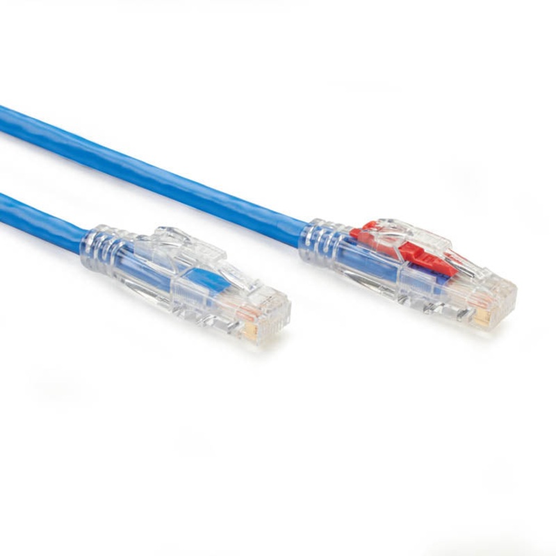LUTP-4P6-1BLU – PATCH CORD CAT6 BLUE 1FT