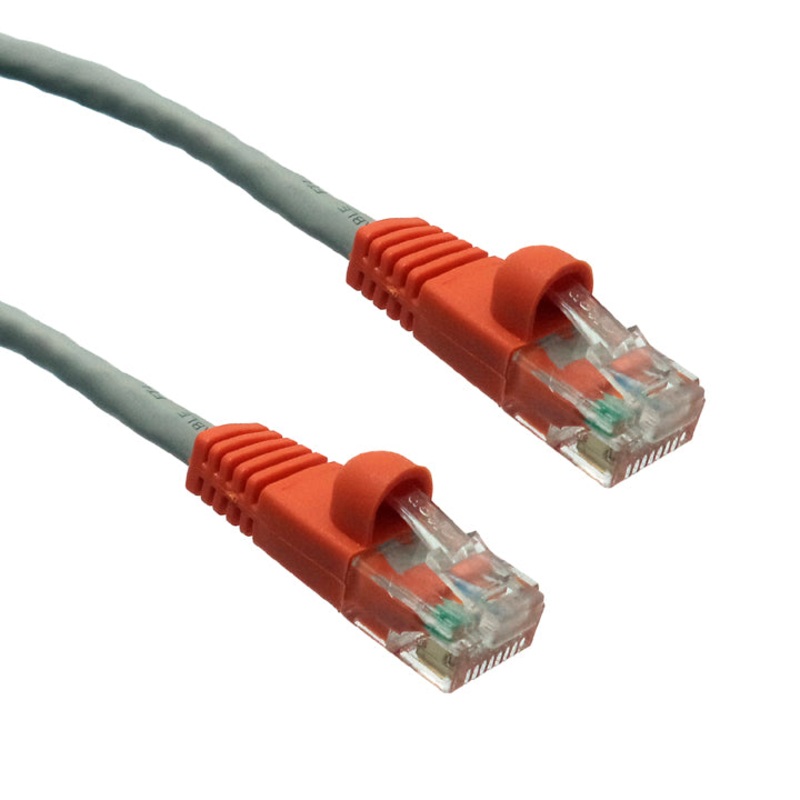 MUTP5EX-50SB – PATCH CORD CROSS CAT5E GRY 50FT SNAGLESS BOOT