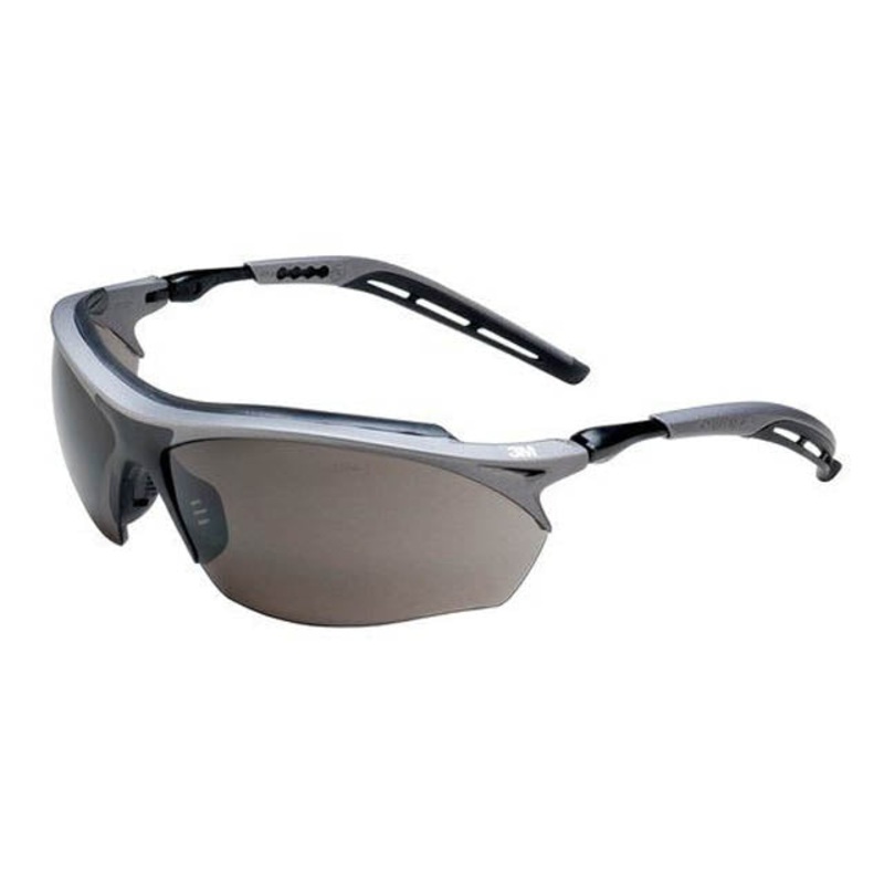 14247 – SAFETY GLASSES GRAY FRAME W/BLAC ACCENTS ANTI FOG