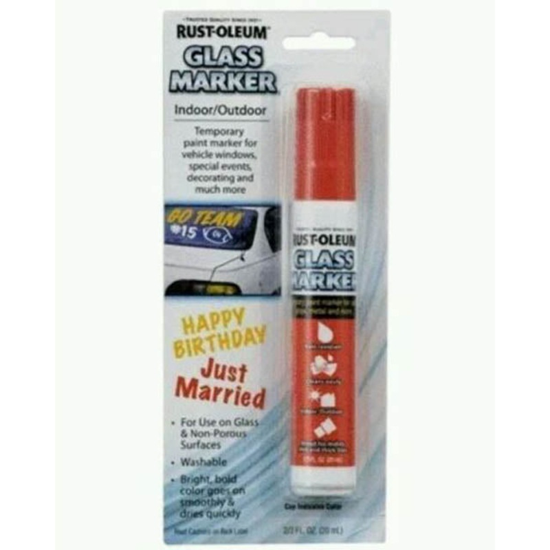267868 – GLASS MARKER INDOOR/OUTDOOR 20ML BLACK