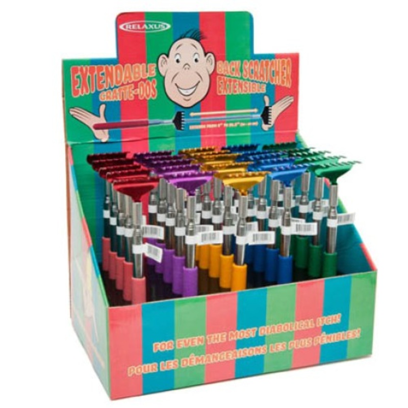 705516 – BACK SCRATCHER EXTENDABLE ASSORTED COLOURS