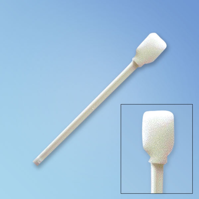 AE 504 – RECTANGULAR FOAM HEAD SWABS 5IN  (10 pcs/pkg)