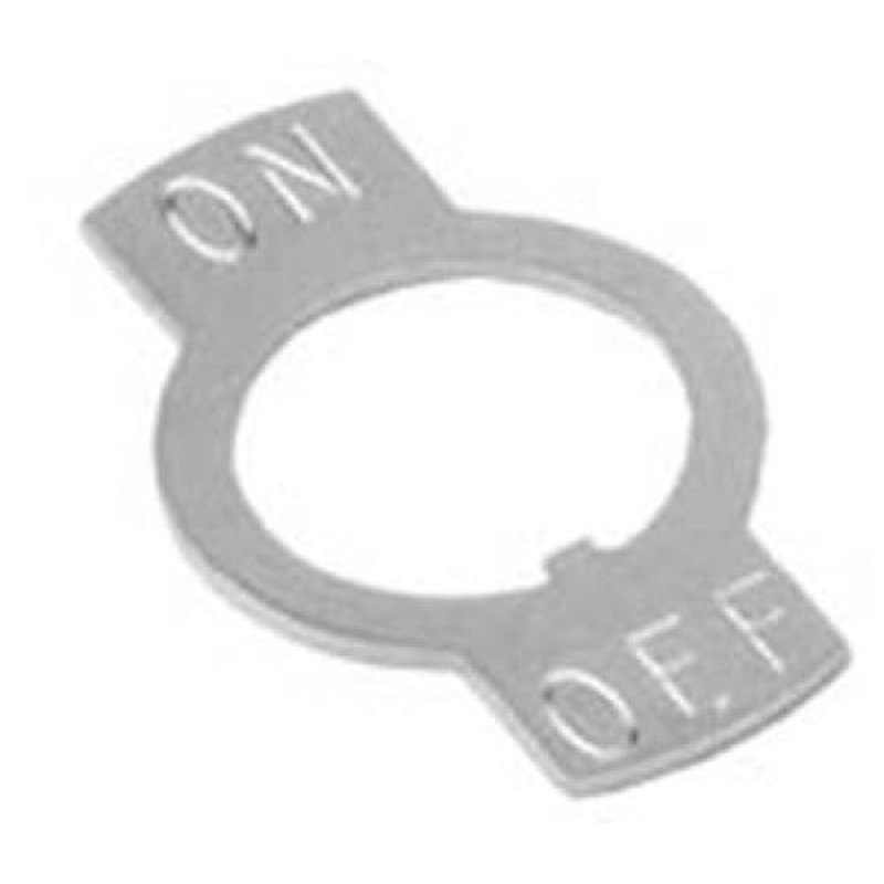 P-70A – INDICATING PLATE FOR TOGGLE SW ON-OFF (2 pcs/pkg)