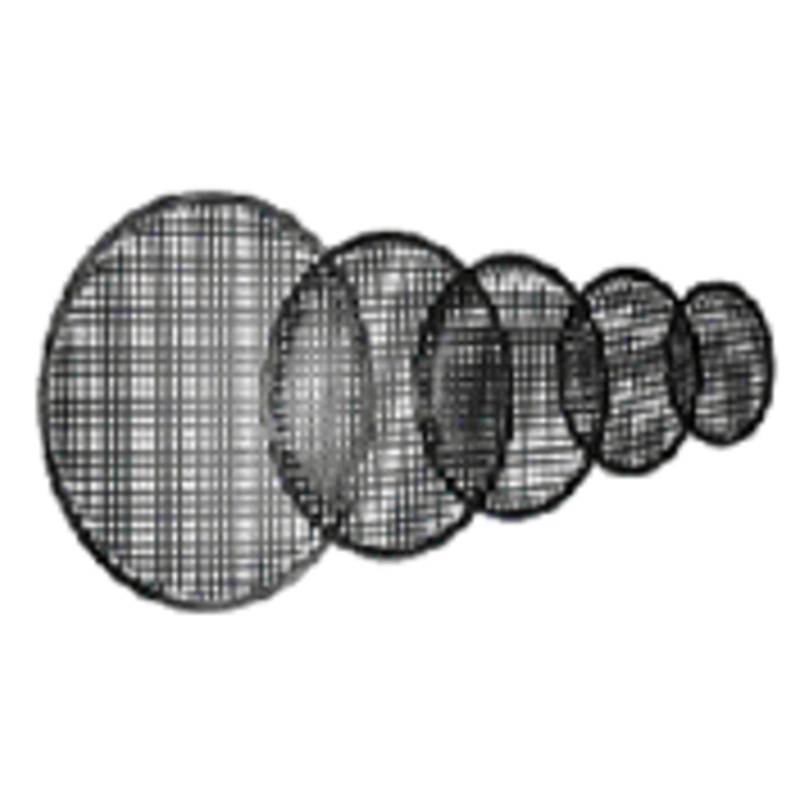 QK-9062-8 – SPEAKER GRILL 8IN BLK