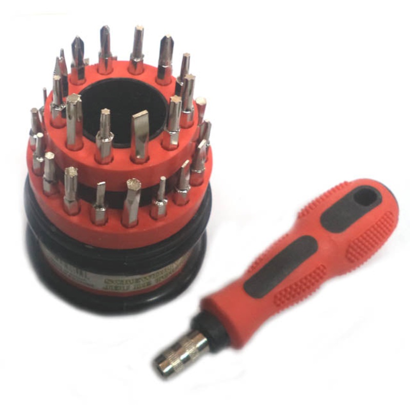 SS-30 – SCREWDRIVER MULTIBIT 30 IN 1 SLOT/PHIL/HEX/TORX 32PC/SET