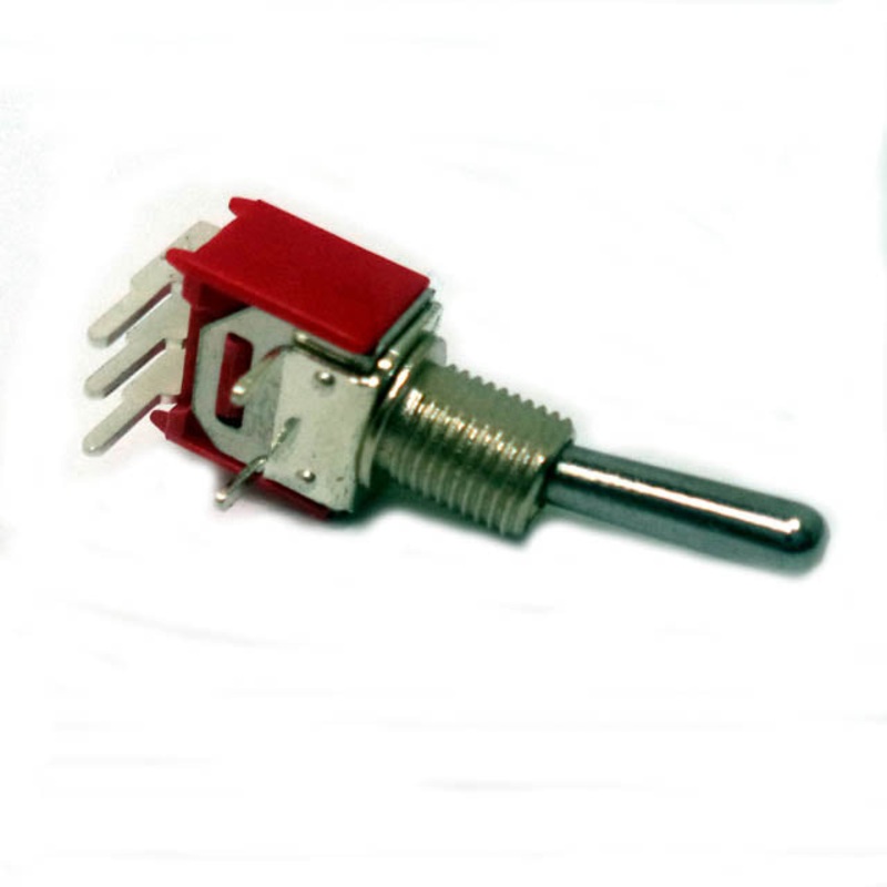 TS-41PSTQN-G – TOGGLE SWITCH 1P2T 3A ON-NONE-ON 1.5A@250VAC THR PCRA 5MM HOLE