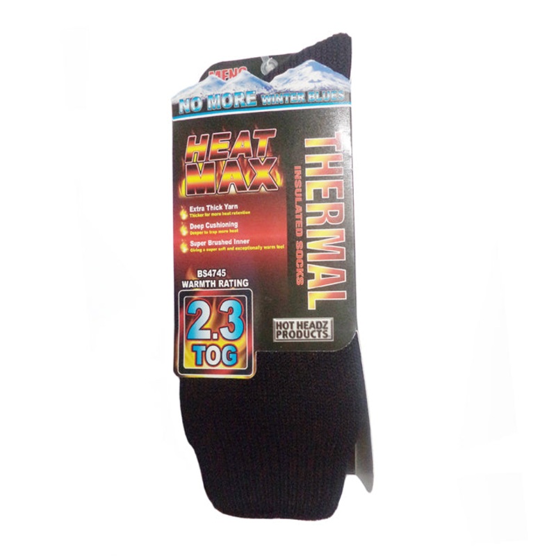W-TIS-200-BLACK – SOCKS THERMAL INSULATED LARGE BLACK