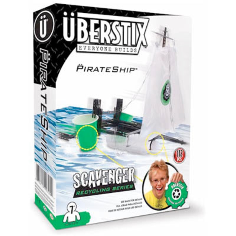 00324 – PIRATE SHIP SINGLE INCLUDES 112 PCS