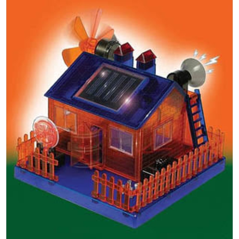 36516 – SOLAR-POWERED ECO HOUSE D.I.Y KIT