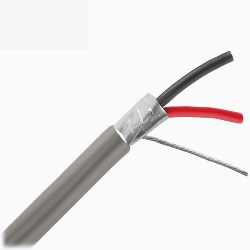5151851TFT4 – CABLE 2C 18AWG STR SHLD 75METER FT4 600V 105C GREY