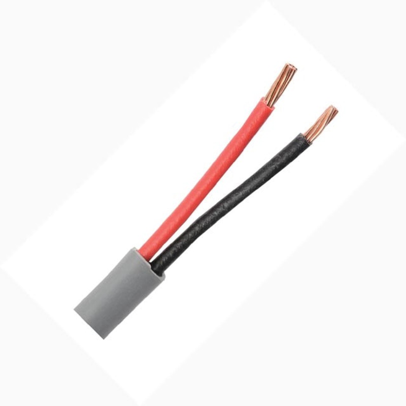 610225TFT4 – CABLE 2C 22AWG STR UNSH 75METER FT4 600V 105C GREY