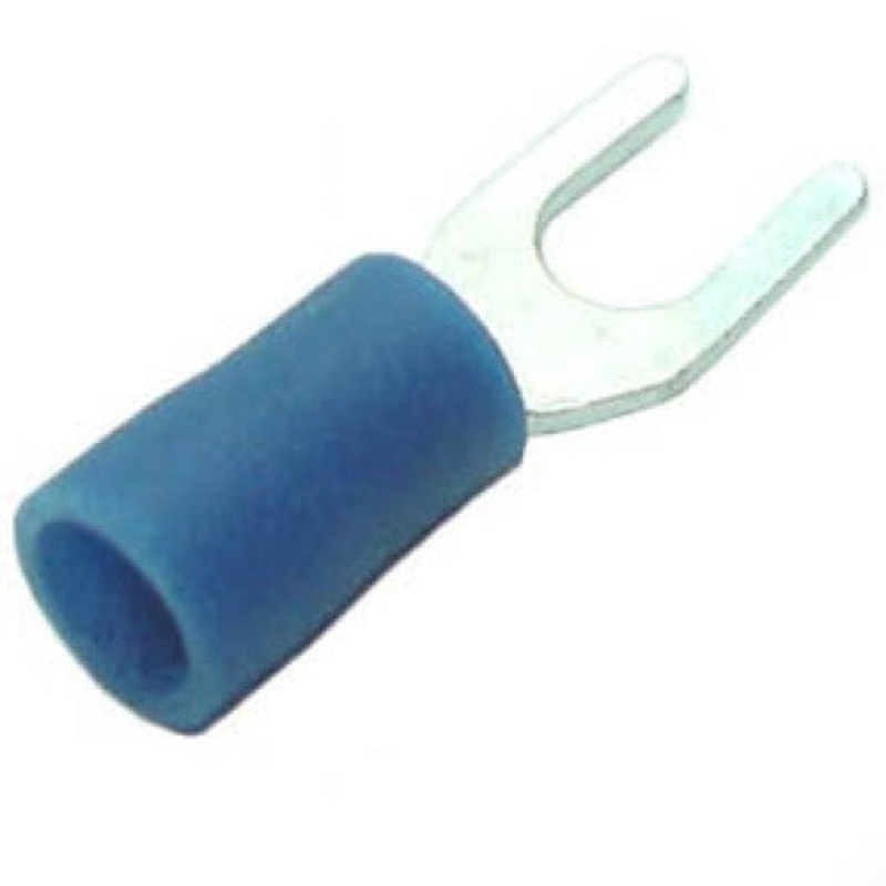 73-144-100 – SPADE TERM BLU #8 16-14AWG  (100 pcs/pkg)