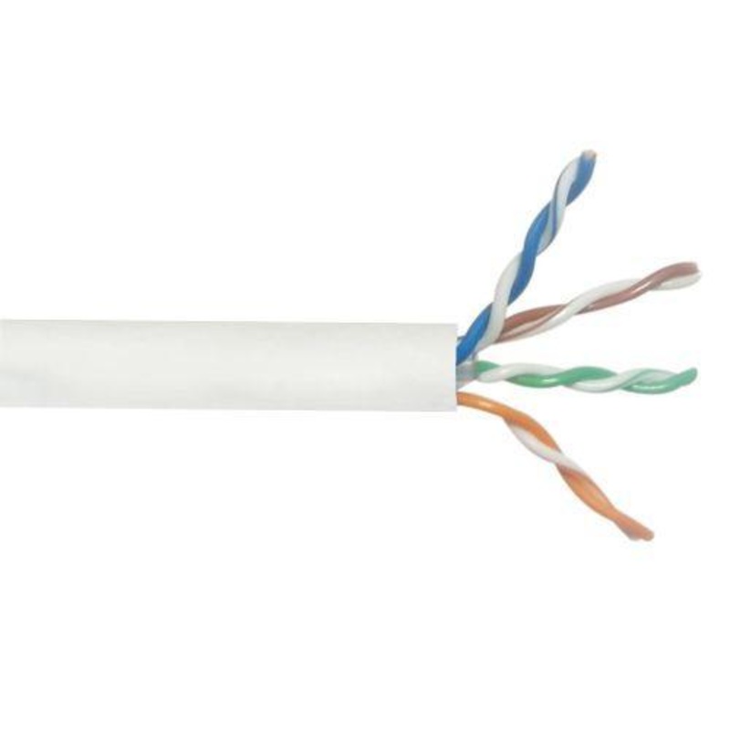 BC-CA6AUT-WH – CABLE CAT6A ULTRATHIN FT4 STR wht 1000FT 4P/28AWG SPOOL 10GIG