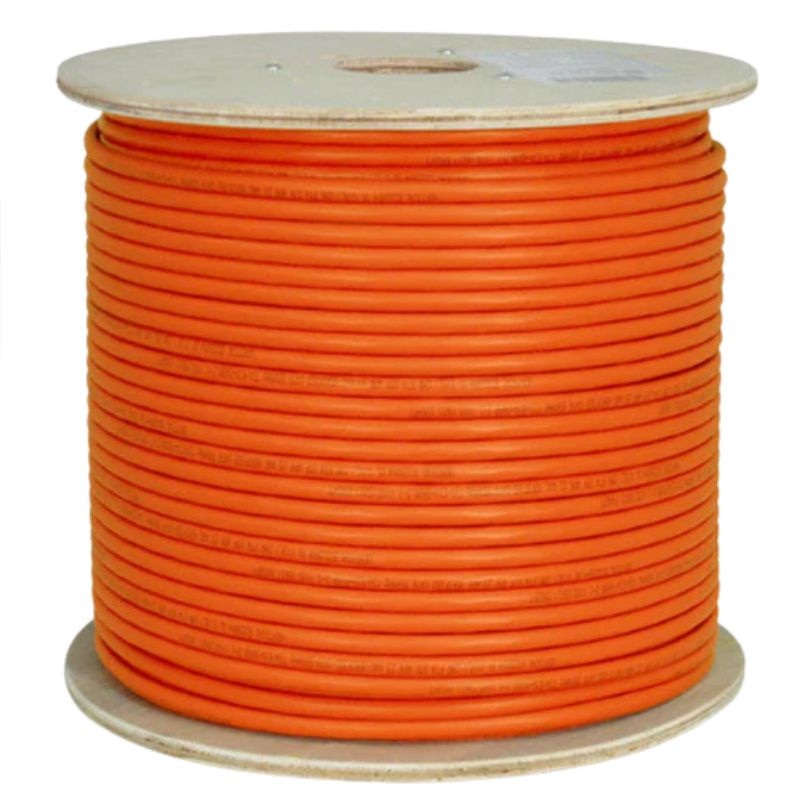 BC-CAT6AUT-OR – CABLE CAT6A ULTRATHIN FT4 STR ORG 1000FT 4P/28AWG SPOOL 10GIG