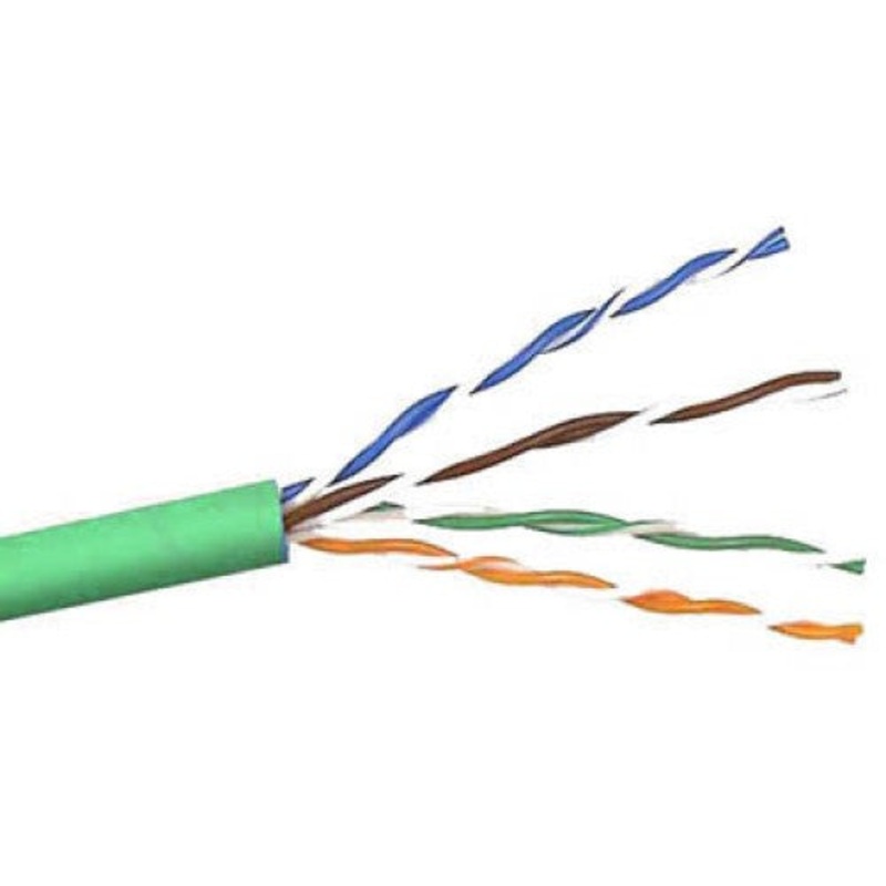 C6-207-4P-GR – CABLE CAT6 CM STR GREEN 1000FT 4P/24AWG