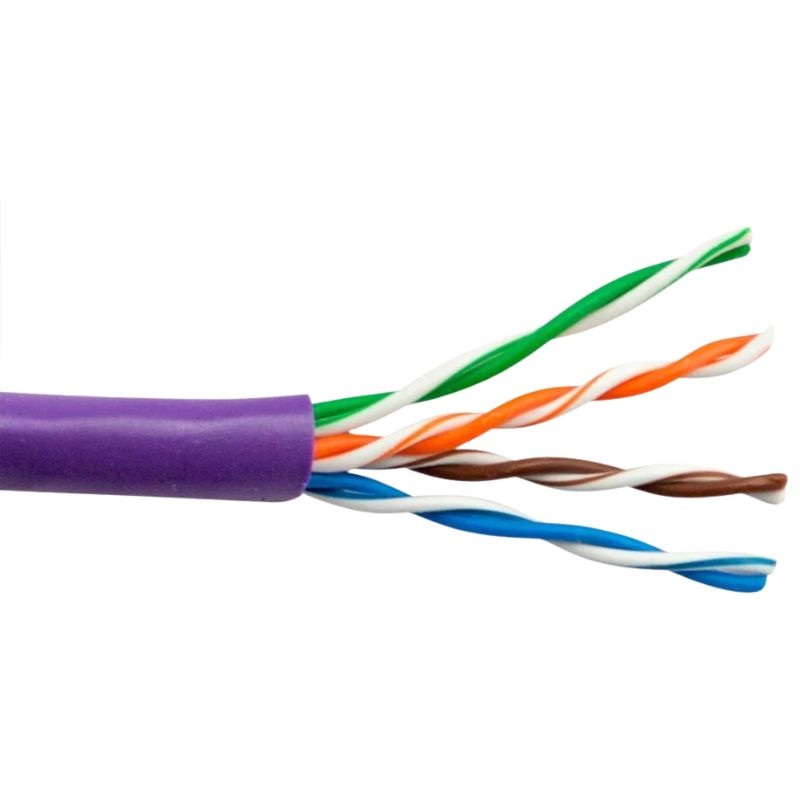 E-207-4P-C5-PUR – CABLE CAT5E CM STR PUR 1000FT UTP 4P/24AWG 350MHZ