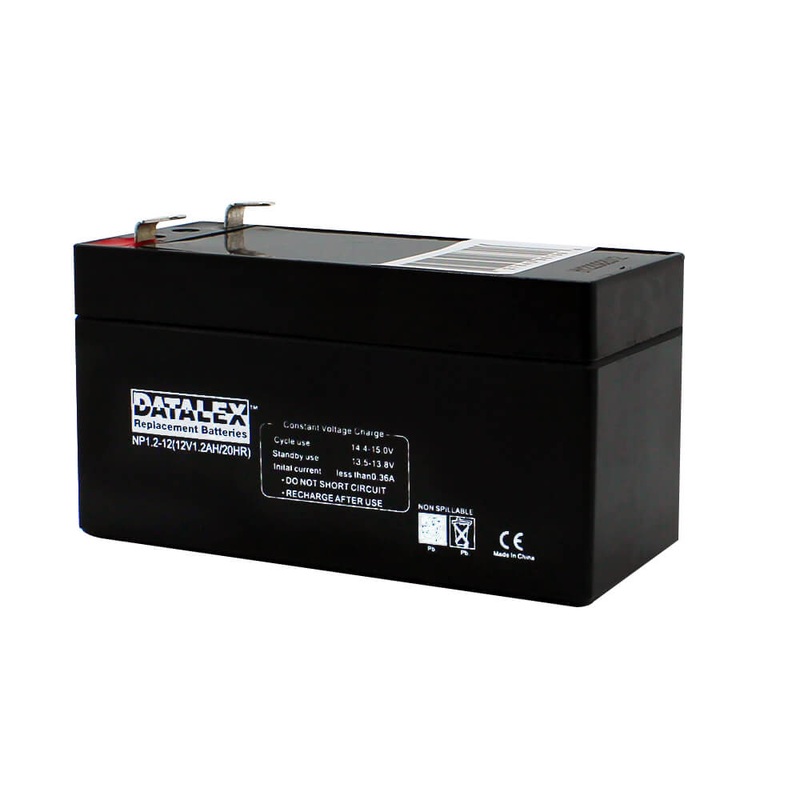 NP1.2-12 – BATTERY LEAD ACID 12V 1.2AH QT 3.81X1.77X2.05IN(LXWXH)