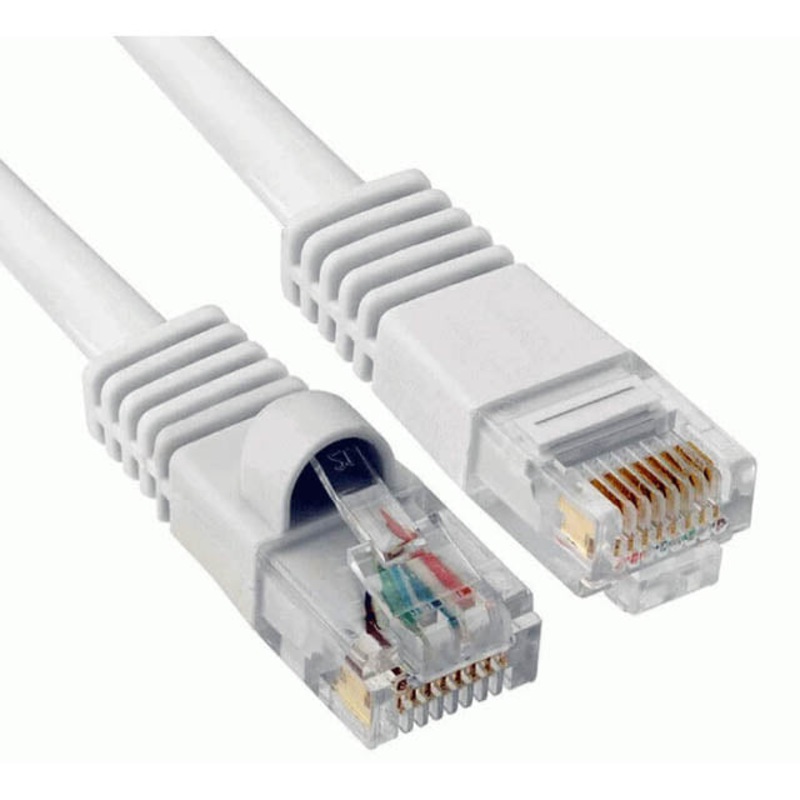 PC6003W – PATCH CORD CAT6 WHT 3FT SNAGLESS BOOT