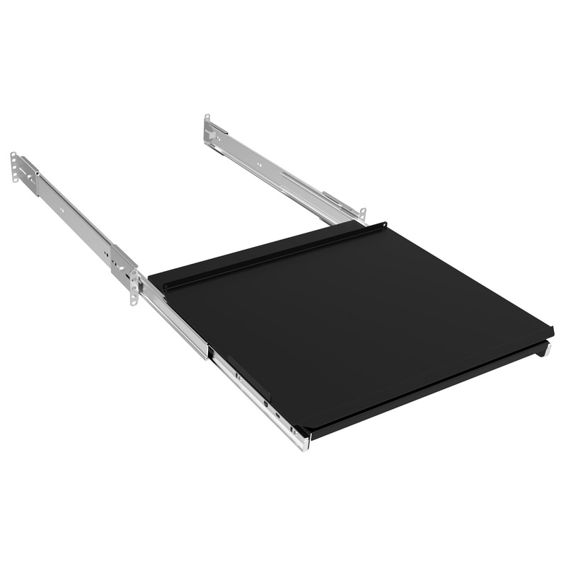 RSKS19005BK1 – RACKMOUNT ROTATING EQUIPMENT SLIDE-OUT BASE 19.8-34.8IN DEPTH