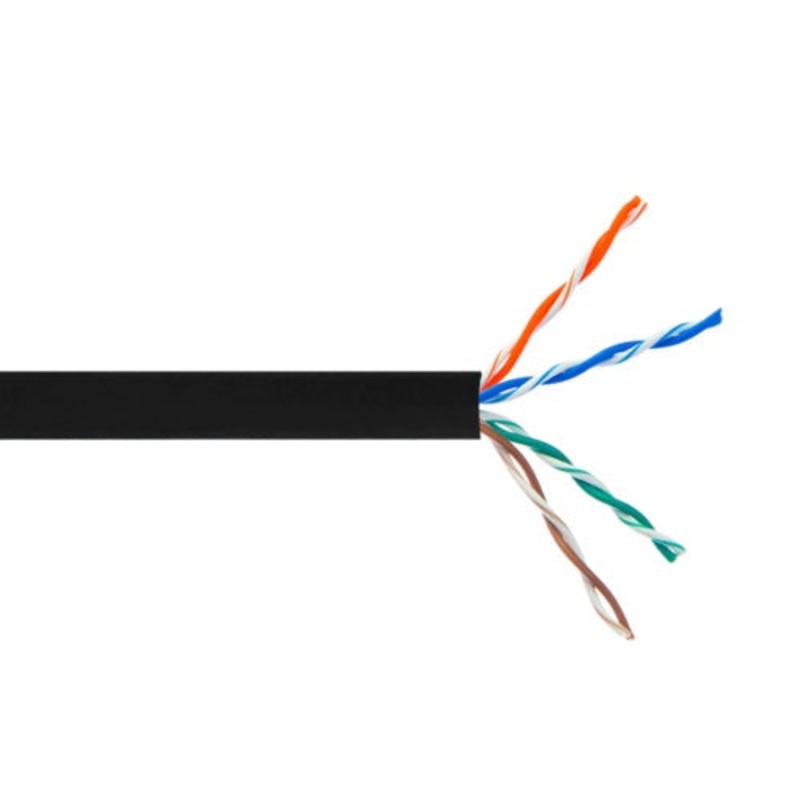 TUR2404N70BL – CABLE CAT6 FT4 BLK 1000FT CMR RISER UTP 23AWG