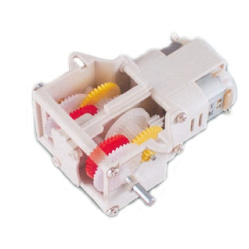 21-131 – TWIN-MOTOR GEARBOX 1:60 200RPM 1:120 100RPM  1:288 42RPM