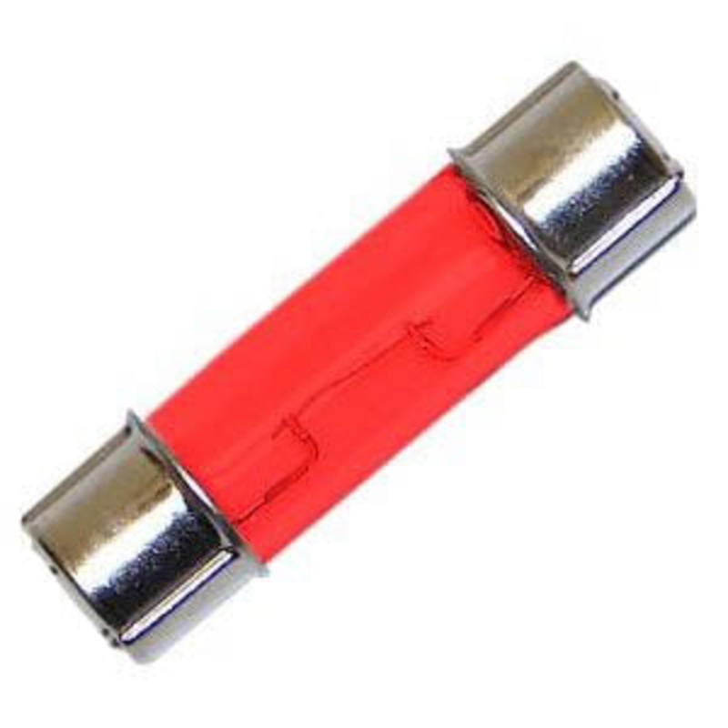 211-2R-BP – FUSE LAMP 12.8V 370MA RED 11X43MM DOUBLE END CAP (2 pcs/pkg)