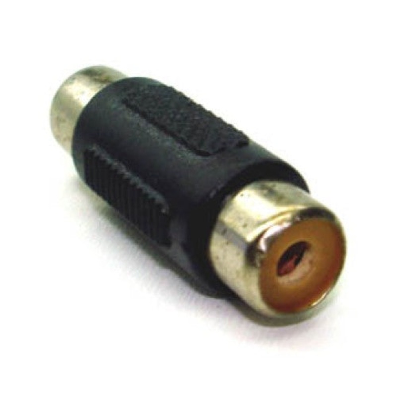 AC1066 – ADAPTER RCA JACK-JACK PLAST TIN  (10 pcs/pkg)