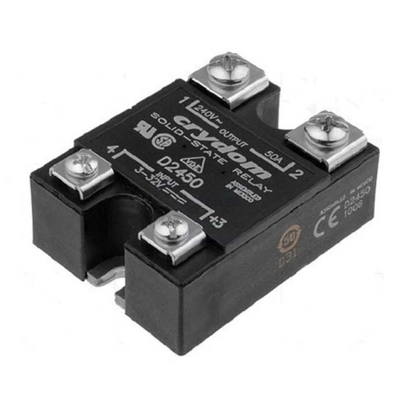 D2450 – RELAY SSDC 3-32V 50A/240VAC SCREW