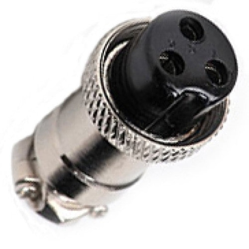 GBT-163-1 – MICROPHONE 3F INLINE PLUG METAL