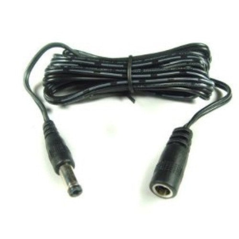 01M8007 – DC POWER CABLE ASSY 2.1MM PL TO JK 5FT