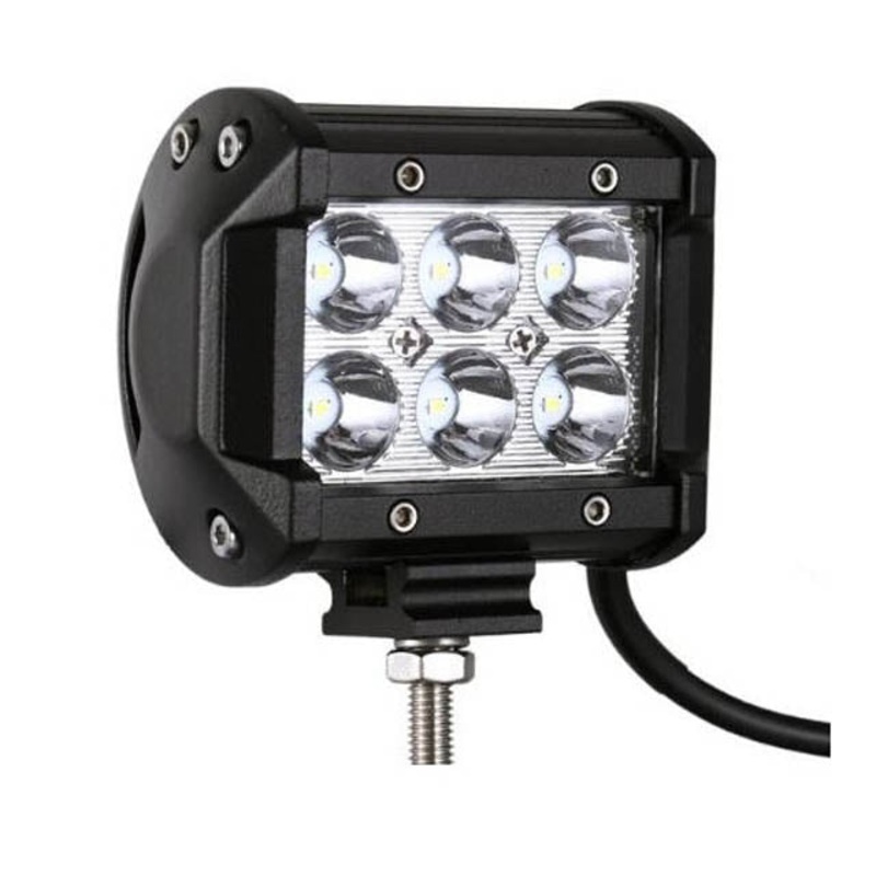 03304 – LIGHT BAR 6 LED 10-30VDC 1500LM 3.5X3.1IN 6000K 1.5A 18W IP67