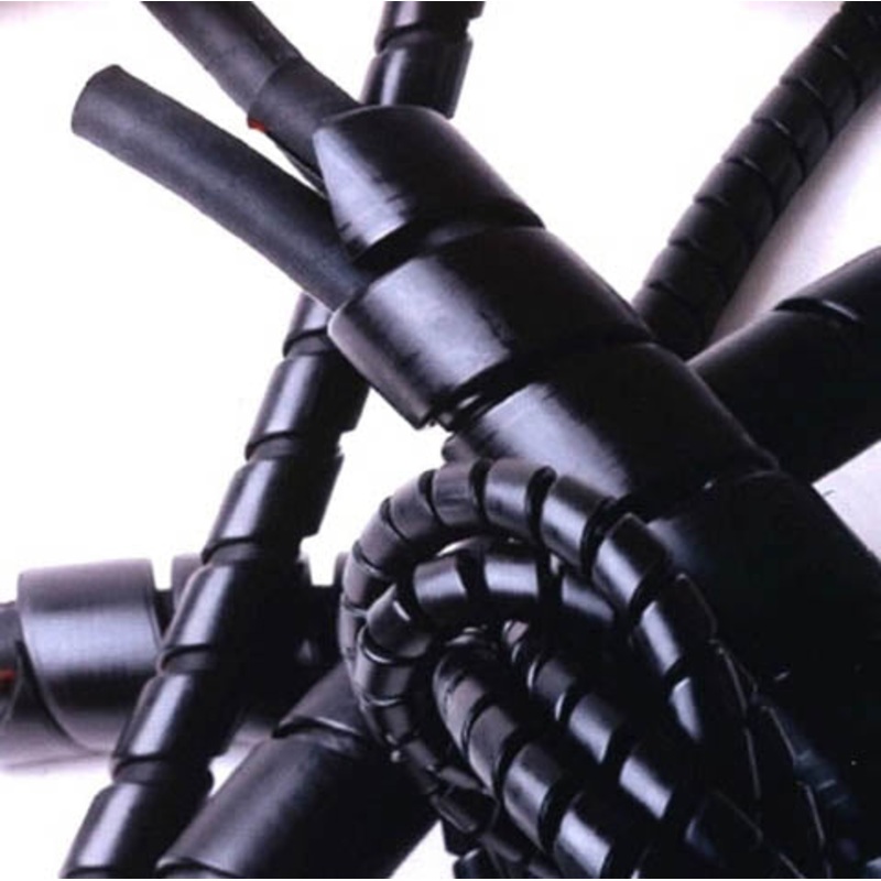 2NFP0C-TW – SPIRAL WRAP 1/4IN OD BLK 100FT 100FT/SPOOL