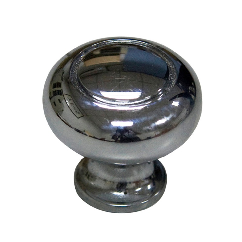 40912 – KNOB CABINET 1.25IN CHROME FINIS