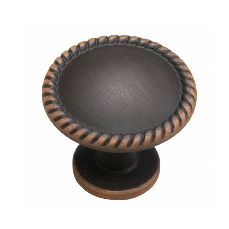 40918 – KNOB CABINET 1.25IN AGED BRONZE FINISH